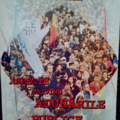 Anghel Andreescu - Aspecte privind adunarile publice in Romania (1998)