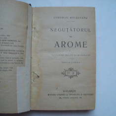 Negutatorul de arome. Povestiri traite si inchipuite - Corneliu Moldovanu (1919)