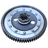 Roata motrica transmisie finala cu gheara, stanga spate U-650 Z=72