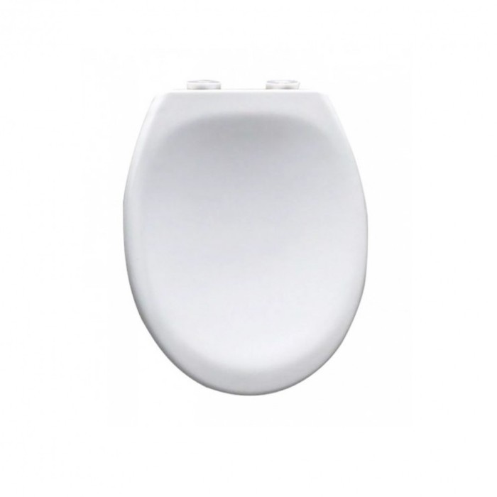 Capac de toaletă MILA Mila, duroplast alb