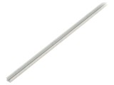 Profi pt.module LED albă L: 1m PDS-NK aluminiu &icirc;ncastrat