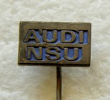 v608 INSIGNA PIN AUTOTURISM AUDI NSU 13mm STARE EXCELENTA