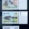 ALAND 1997 fauna marina pești focă SERIE 3V nestampilata