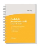 Codul de procedură civilă și taxele de timbru. Actualizat la 1 septembrie 2025 - spiralat - Hardcover - Hamangiu