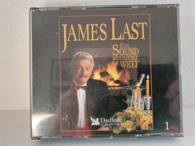 James Last &amp;ndash; A sound conquers the world -set box 3 CD-uri foto
