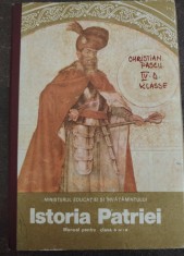 Istoria patriei manual clasa IV 1989