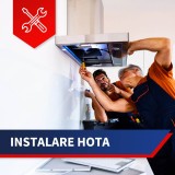 Instalare hota fara burlan