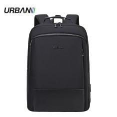 Ghiozdan compartiment laptop, URBAN BLACK, 43x29x12 cm - OFFISHOP foto