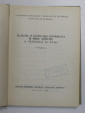 FILOZOFIA SI SOCIOLOGIA ROMANEASCA IN PRIMA JUMATATE A SECOLULUI AL XX-LEA. STUDII 1969