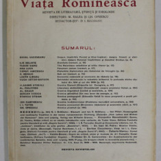 VIATA ROMANEASCA , REVISTA DE LITERATURA , STIINTA SI IDEOLOGIE , ANUL XXXII , NR. 4 , APRILIE , 1940