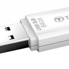 Stick USB Transcend Jetflash 730, 64GB, USB 3.0 (Alb)