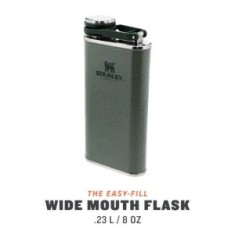 Butelca Stanley The Easy Fill Wide Mouth Flask Hammertone Green 0.24l foto