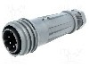 Conector circular, tata, 7 pini, BULGIN - EXP-0921/07/P foto