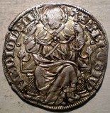 G.035 ITALIA MILAN MILANO GIAN GALEAZZO VISCONTI GROS 1385-1402 ARGINT
