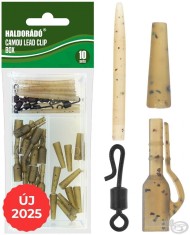 Haldorado - Camou Lead Clip Box 10buc/pachet