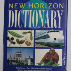 NEW HORIZON DICTIONARY by JOHN GRISEWOOD , 1991, PREZINTA PETE SI URME DE UZURA