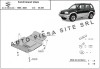 Scut metalic motor Suzuki Grand Vitara fabricat in perioada 1999 - 2005 APS-25,230, SCUT PROTECTION