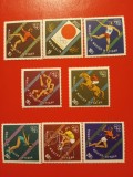MONGOLIA, SPORT TOKIO - SERIE COMPLETĂ MNH