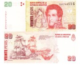 Argentina 20 Pesos 2003 P-355 UNC