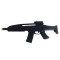 Pusca Super Power Gun cu baterii si luneta , negru, sunete, lumini, vibratii