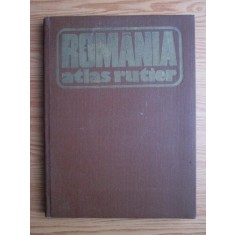 Dragomir Vasile - Romania, atlas rutier (1979, usor uzat)