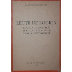 LECTII DE LOGICA