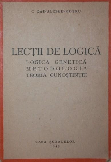 LECTII DE LOGICA