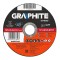 Disc debitare metal 125x0,8x22,2 mm GRAPHITE 57H690 HardWork ToolsRange