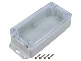 Carcasă universală KRADEX ZP160.80.60UJP TM PC policarbonat 80x160x60mm