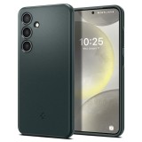 Husa pentru samsung galaxy s24 spigen thin fit, abyss green
