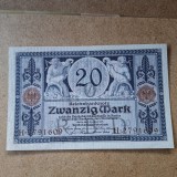 Germania Imperiala 20 Marci / mark 1915 UNC