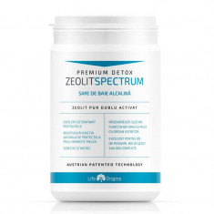 Zeolit Spectrum sare de baie alcalina, 800 g, Life Origins