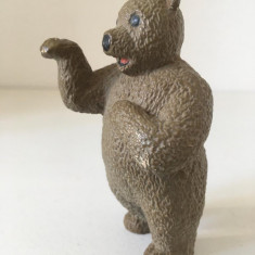 ** Figurina veche, urs, Claude LYDU 1995, PAPO, 9cm
