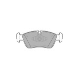 Set placute frana Delphi LP1925, parte montare : Punte Fata