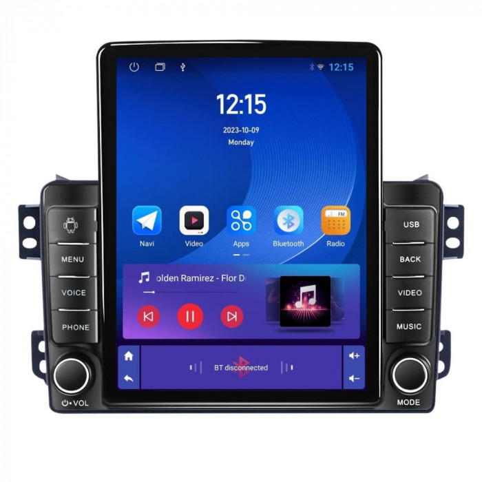 Navigatie dedicata cu Android Opel Agila 2007 - 2014, 1GB RAM, Radio GPS Dual