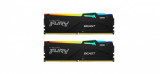 Cumpara ieftin Memorie RAM Kingston, DIMM, DDR5, 64GB, 6000MHz, CL40, 1.35V, FURY Beast, Kit