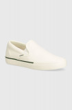 Lacoste tenisi Jump Serve Logo Textile Slip On barbati, culoarea bej, 47CMA0037