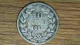 Cumpara ieftin Olanda - moneda colectie f rara - 10 cents 1893 argint -Wilhelmina copil- valoare mare !, Europa