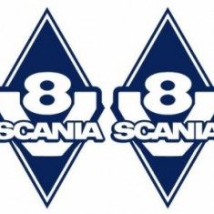 Set Stickere romb Scania V8
