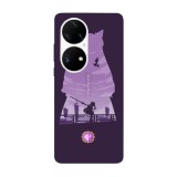 Husa compatibila cu Huawei Nova Y70 model Genshin Impact Keqing, Silicon, TPU, Viceversa, Transparent, Carcasa