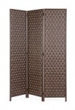 Cumpara ieftin Paravan decorativ bambus hartie maro Jorah 135x6x180 cm