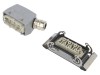 Conector WEIDM&Uuml;LLER HDC 6+PE, 400V, 35A, Carcasa Metalica, Montare pe Panou/Cablu, HDC-KIT-HSB 06.500