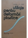 V. Moldovan - Utilaje pentru deformari pastice (editia 1982)