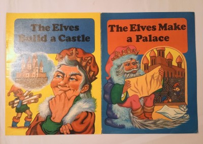 The Elves Build a Castle + The Elves Make a Palace (2 cărți de colorat; 1984) foto