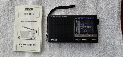 RADIO SILVA WTR 891B . FUNCTIONEAZA PE FM-MW-SW , ESTE O COPIE FIDELA DUPA CELEBRUL SUNNY MADE IN JAPAN ! foto