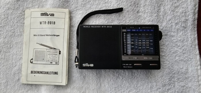 RADIO SILVA WTR 891B . FUNCTIONEAZA PE FM-MW-SW , ESTE O COPIE FIDELA DUPA CELEBRUL SUNNY MADE IN JAPAN !