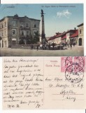 Cernauti ( Bucovina )- Strada Regina Maria si Monumentul ostasesc