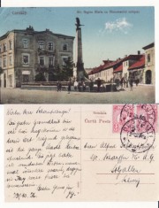Cernauti ( Bucovina )- Strada Regina Maria si Monumentul ostasesc