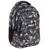 Ghiozdan ergonomic de copii pentru scoala, BackUP, 4 compartimente, model camuflaj PLB4A97