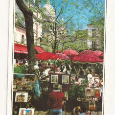 FR1 -Carte Postala - FRANTA- Paris-Montmartre, necirculata